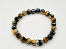 Charger l'image dans la galerie, Oeil de faucon et Hématite