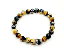 Charger l'image dans la galerie, Oeil de faucon et Hématite