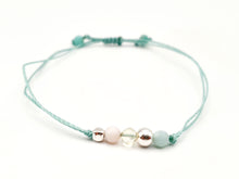 Charger l'image dans la galerie, Amazonite et Opale rose et Citrine
