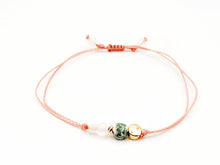Charger l'image dans la galerie, Agate mousse et Quartz rose
