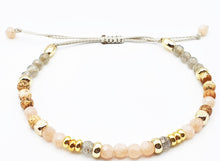 Charger l'image dans la galerie, Pierre de Lune et Labradorite et Jaspe paysage