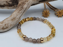 Charger l'image dans la galerie, Pierre de lune et Citrine et Oeil de tigre