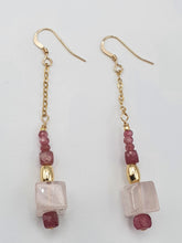 Charger l'image dans la galerie, Tourmaline rose et Quartz rose