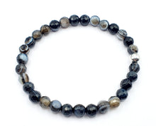 Charger l'image dans la galerie, Agate zonée noire