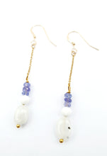 Charger l'image dans la galerie, Pierre de Lune, Jade Blanc et Tanzanite