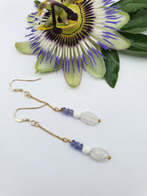 Charger l'image dans la galerie, Pierre de Lune, Jade Blanc et Tanzanite