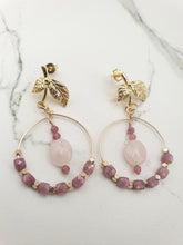 Charger l'image dans la galerie, Tourmaline rose et Quartz rose