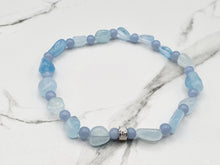 Charger l'image dans la galerie, Aigue marine et Angelite