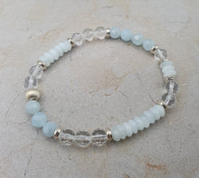 Charger l'image dans la galerie, Aigue marine et Quartz