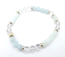 Charger l'image dans la galerie, Aigue marine et Quartz