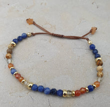 Charger l'image dans la galerie, Sodalite et Cornaline et Citrine et Jaspe Paysage