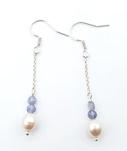 Charger l'image dans la galerie, Tanzanite et Perle