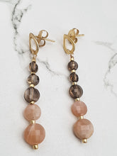 Charger l'image dans la galerie, Quartz fumé et Pierre de Lune