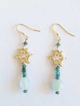 Charger l'image dans la galerie, Tourmaline multicolore et Aigue marine