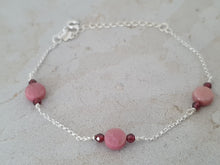 Charger l'image dans la galerie, Rhodocrosite et Grenat