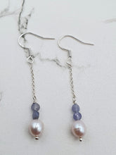 Charger l'image dans la galerie, Tanzanite et Perle
