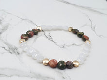 Charger l'image dans la galerie, Unakite et Pierre de Lune