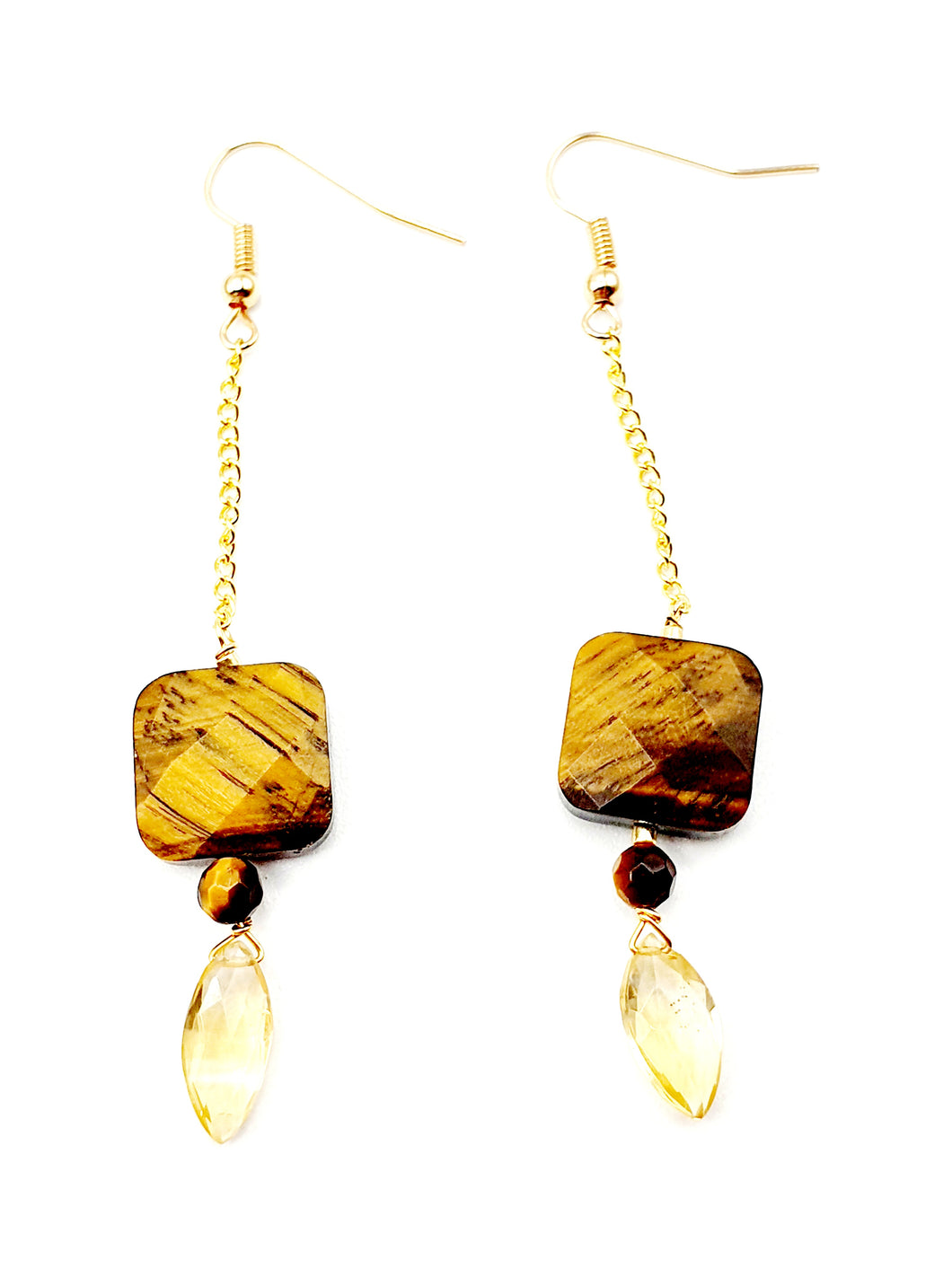 Oeil de Tigre et Citrine