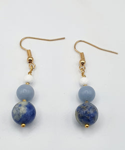 Sodalite et Angelite et Agate