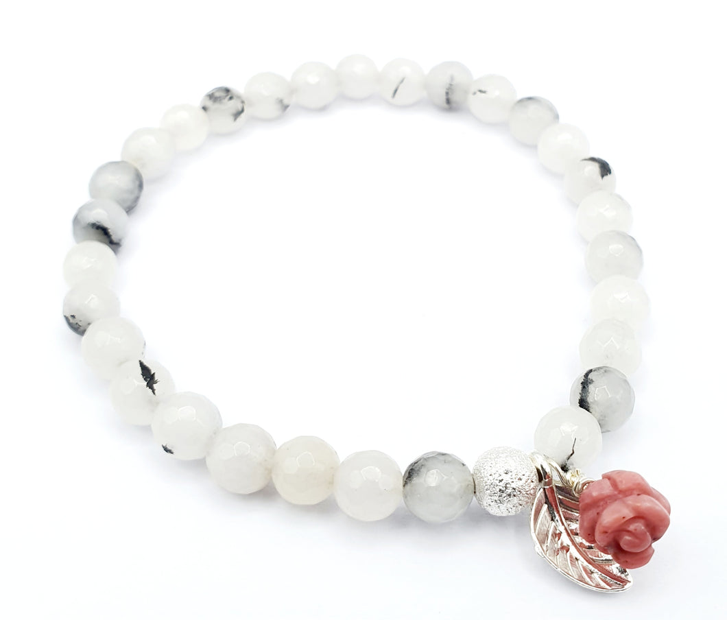 Quartz Tourmaline et Rhodonite