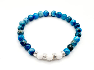 Apatite et Jade blanc