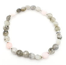 Charger l&#39;image dans la galerie, Labradorite et Opale rose
