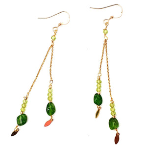 Diopside et Peridot