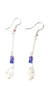 Pierre de Lune, Jade Blanc et Tanzanite
