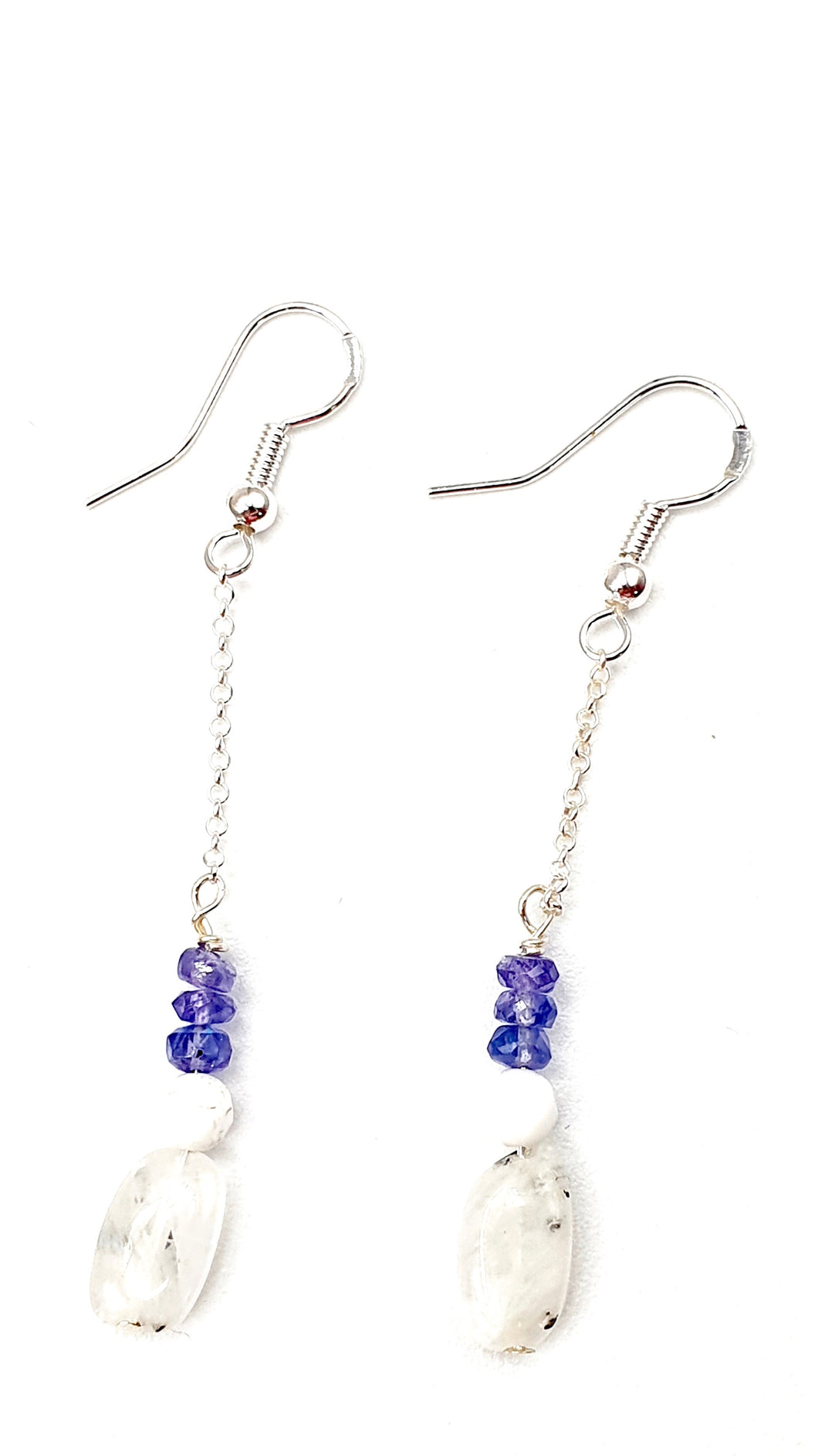 Pierre de Lune, Jade Blanc et Tanzanite