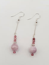 Charger l&#39;image dans la galerie, Kunzite et tourmaline rose
