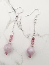 Charger l&#39;image dans la galerie, Kunzite et tourmaline rose
