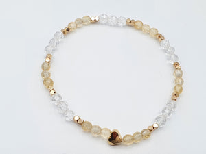 Citrine et Quartz