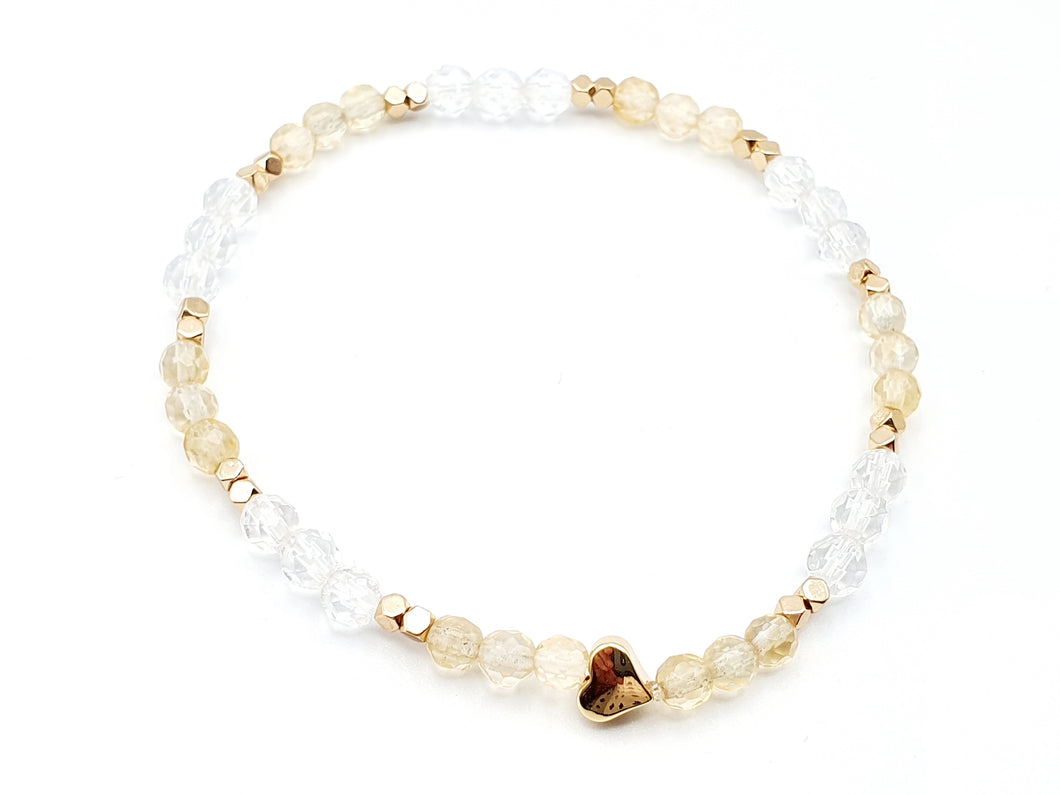 Citrine et Quartz