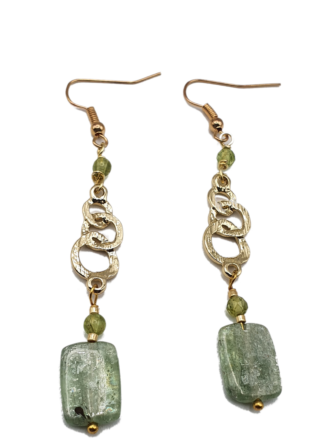 Fuchsite et Peridot